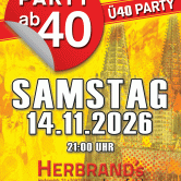 PARTY AB40 • November 2026