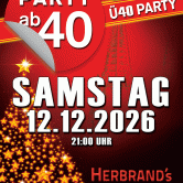 PARTY AB40 • Dezember 2026 – Weihnachtsedition