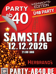 PARTY AB40 • Dezember 2026 – Weihnachtsedition